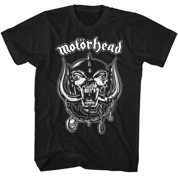 Motorhead - Snaggletooth And Logo T-Shirt - HYPER iCONiC.