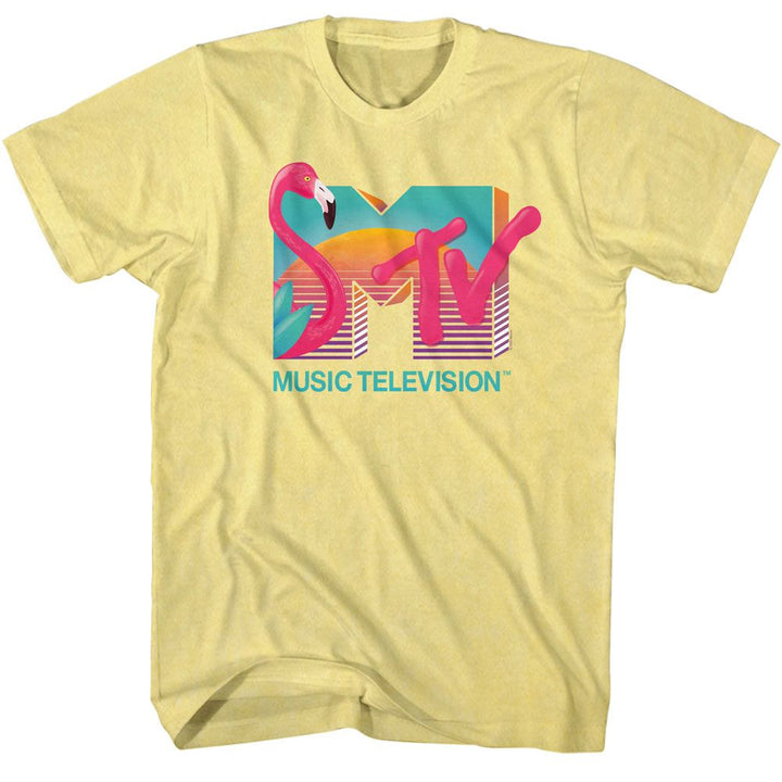 MTV - Flamingo Boyfriend Tee - HYPER iCONiC.