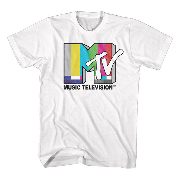 MTV - Test Card Logo Boyfriend Tee - HYPER iCONiC.