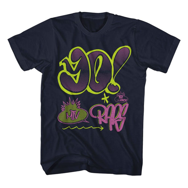 MTV - Yo Graphiti T-Shirt - HYPER iCONiC.