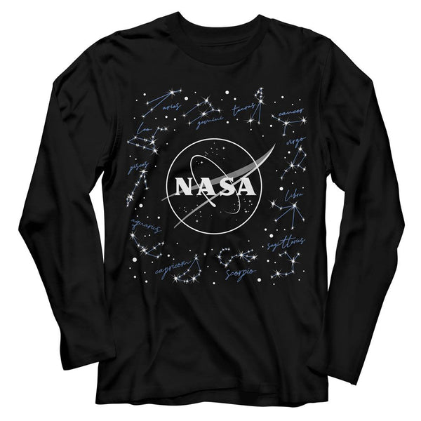 NASA - Constellations Long Sleeve Boyfriend Tee - HYPER iCONiC.