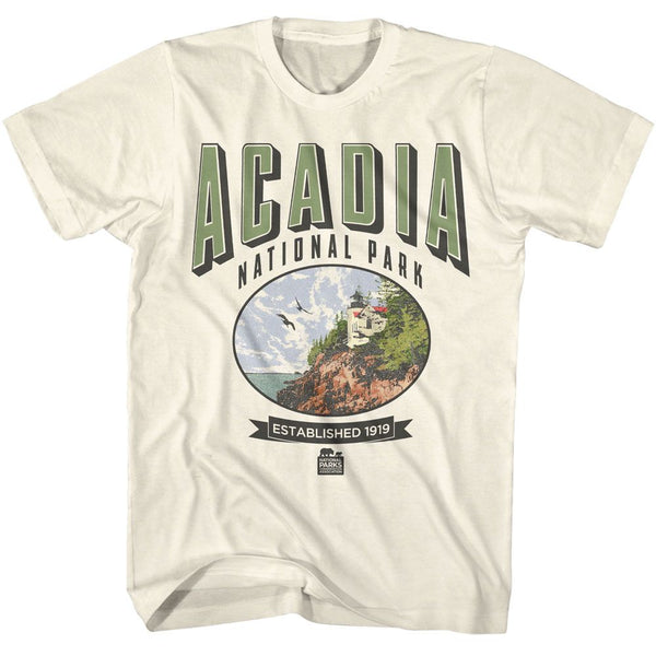 National Parks - Acadia Oval Est 1919 T-Shirt - HYPER iCONiC.
