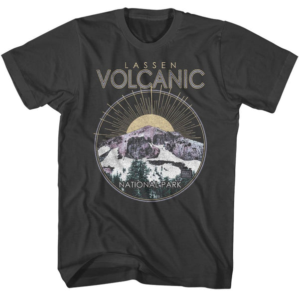 National Parks - Lassen Volcanic Circle Boyfriend Tee - HYPER iCONiC.