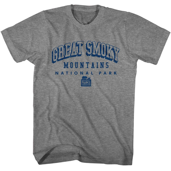 National Parks - Smoky Mtn Collegiate T-Shirt - HYPER iCONiC.
