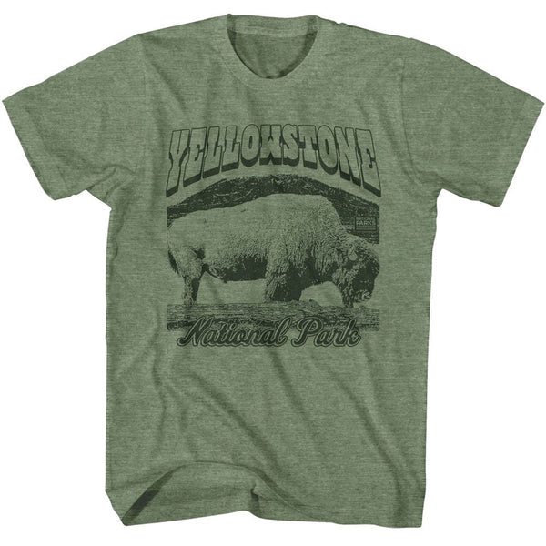 National Parks - Yellowstone Bison T-Shirt - HYPER iCONiC.