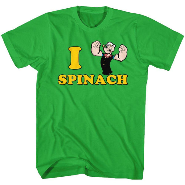 Popeye I <3 Spinach T-Shirt - HYPER iCONiC