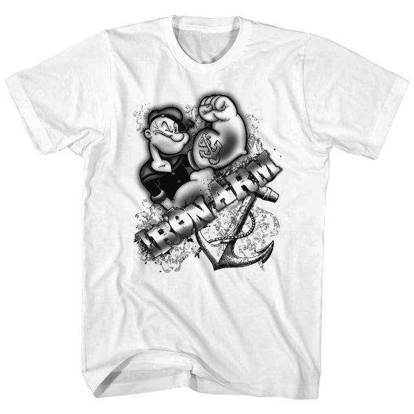 Popeye Iron Arm T-Shirt - HYPER iCONiC