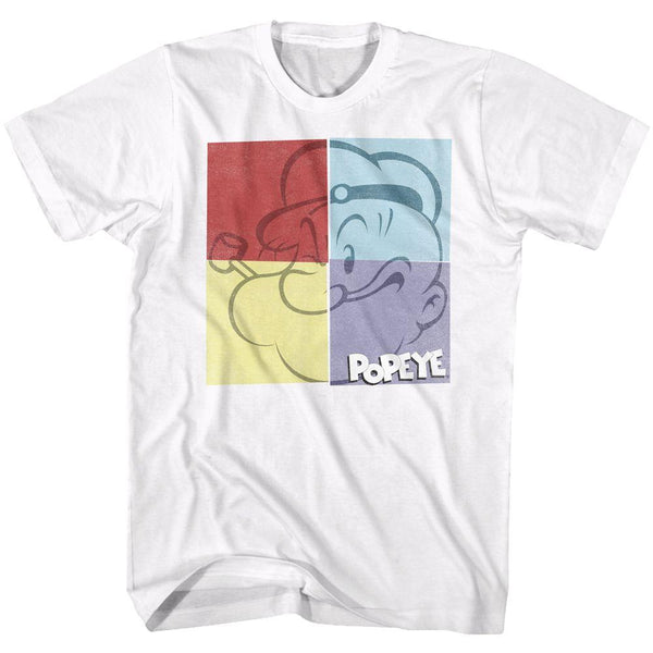Popeye Popeye Square T-Shirt - HYPER iCONiC