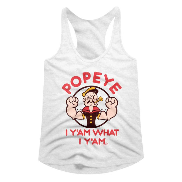 Popeye Yam Womens Racerback Tank - HYPER iCONiC