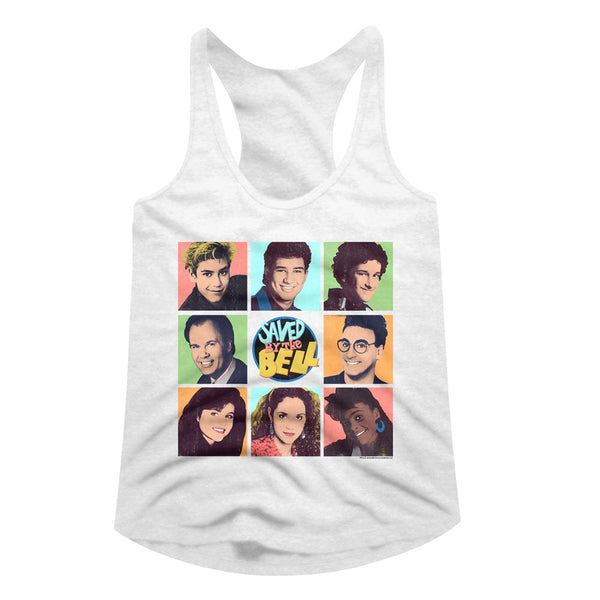 Saved By The Bell Savedbtb Womens Racerback Tank - HYPER iCONiC.