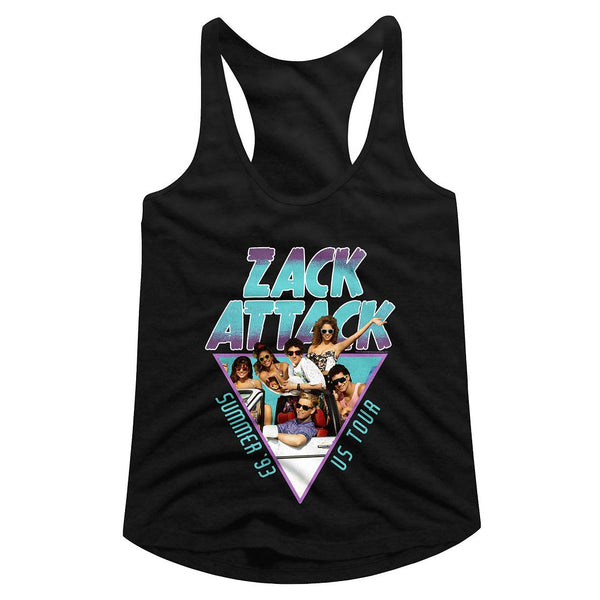 Saved By The Bell Summer Tour '93 Womens Racerback Tank - HYPER iCONiC.