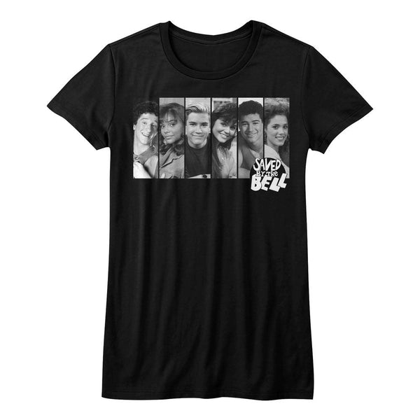 Saved By The Bell The Gang Womens T-Shirt - HYPER iCONiC.