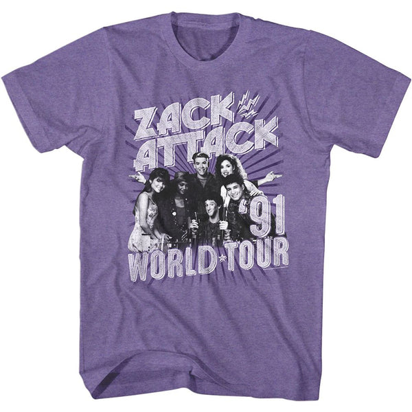 Saved By The Bell Zack Attack '91 Tour T-Shirt - HYPER iCONiC.
