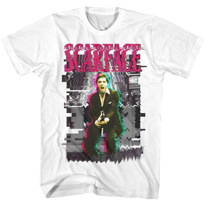 Scarface Glitch T-Shirt - HYPER iCONiC