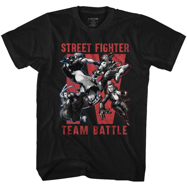 Street Fighter Team Battle Boyfriend Tee - HYPER iCONiC