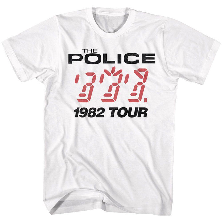 The Police 1982 Tour T-Shirt - HYPER iCONiC