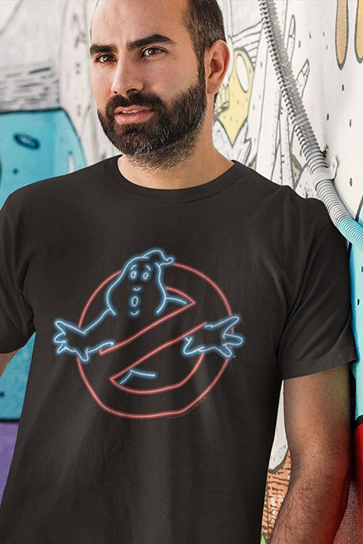The Real Ghostbusters Neon Ghost T-Shirt - HYPER iCONiC