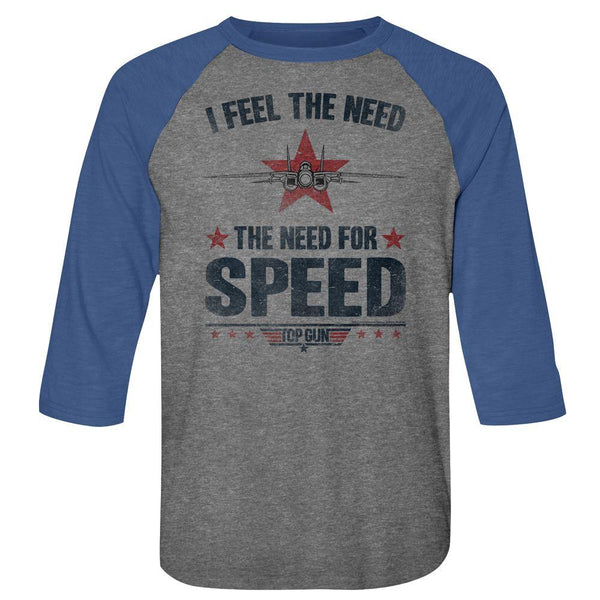 Top Gun Needing Speed Baseball Shirt - HYPER iCONiC