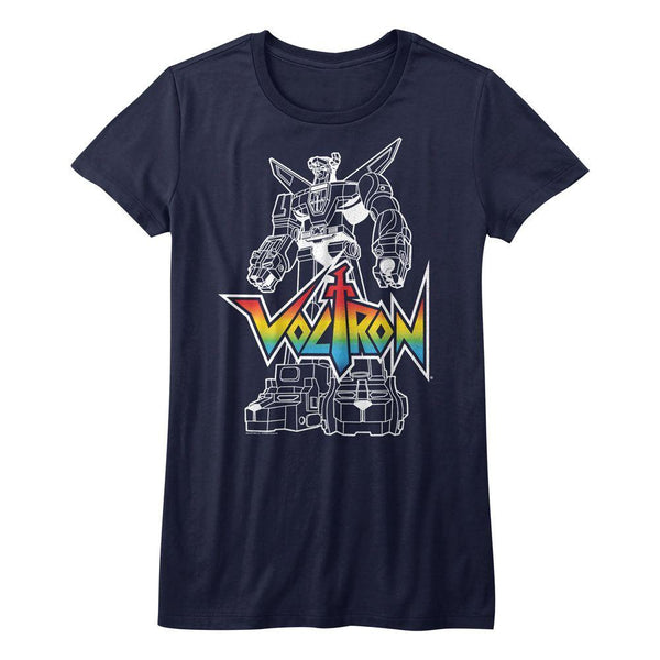 Voltron Voltronwithlogo Womens T-Shirt - HYPER iCONiC