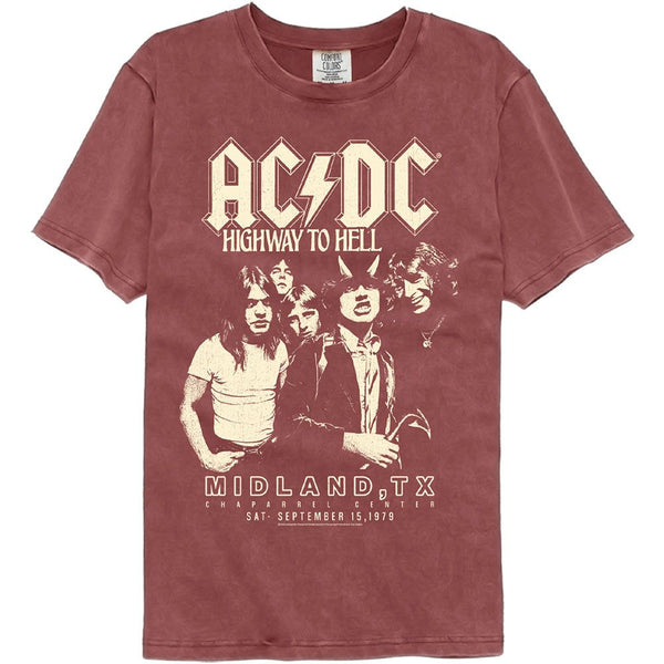 AC/DC - AC/DC HTH Texas Comfort Color T-Shirt