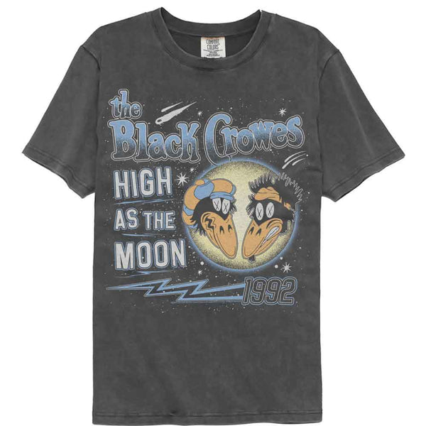 Black Crowes - The  High As The Moon Space Comfort Color T-Shirt