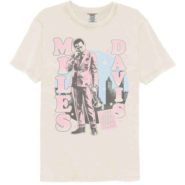 Miles Davis - One Night Only Cityscape Comfort Color T-Shirt