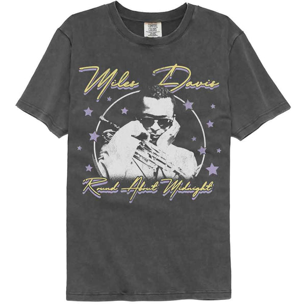 Miles Davis - Round About Midnight Stars Comfort Color T-Shirt