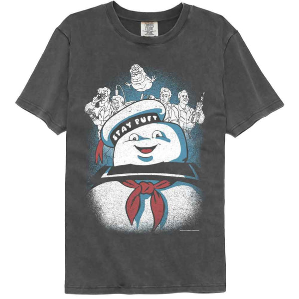 The Real Ghostbusters - RGB Stay Puft And Ghostbusters Comfort Color T-Shirt