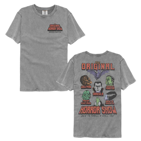 Universal Monsters - Original Horror Show F B Comfort Color T-Shirt