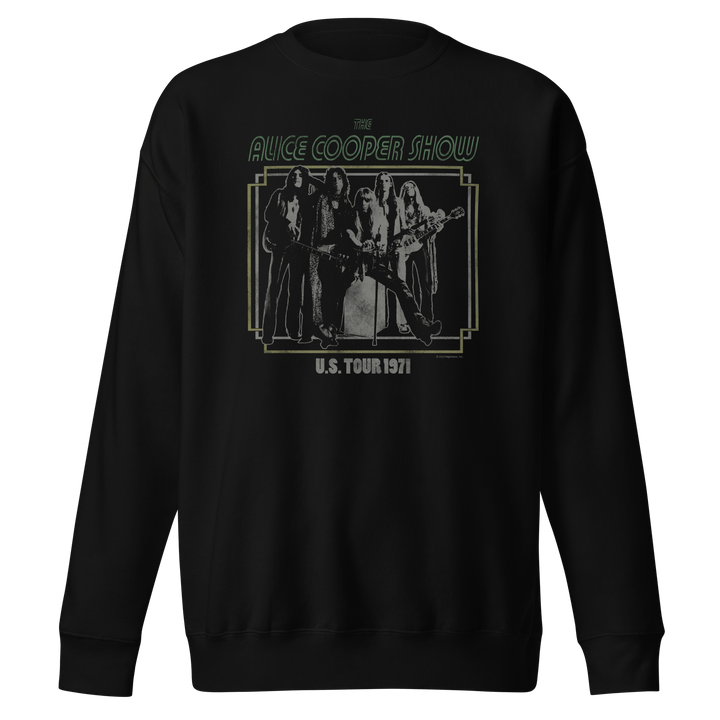 Alice Cooper - 1971 US Tour Sweatshirt - HYPER iCONiC.