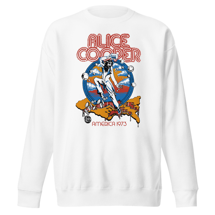 Alice Cooper - 1973 Tour Sweatshirt - HYPER iCONiC.