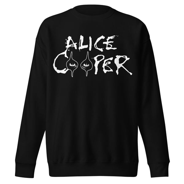 Alice Cooper Big Eyes Jumbo Print Sweatshirt - HYPER iCONiC.