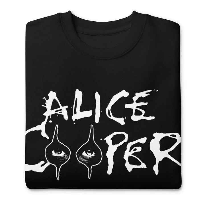 Alice Cooper Big Eyes Jumbo Print Sweatshirt - HYPER iCONiC.