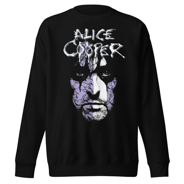 Alice Cooper - Early 2000s Vintage Jumbo Print Sweatshirt - HYPER iCONiC.