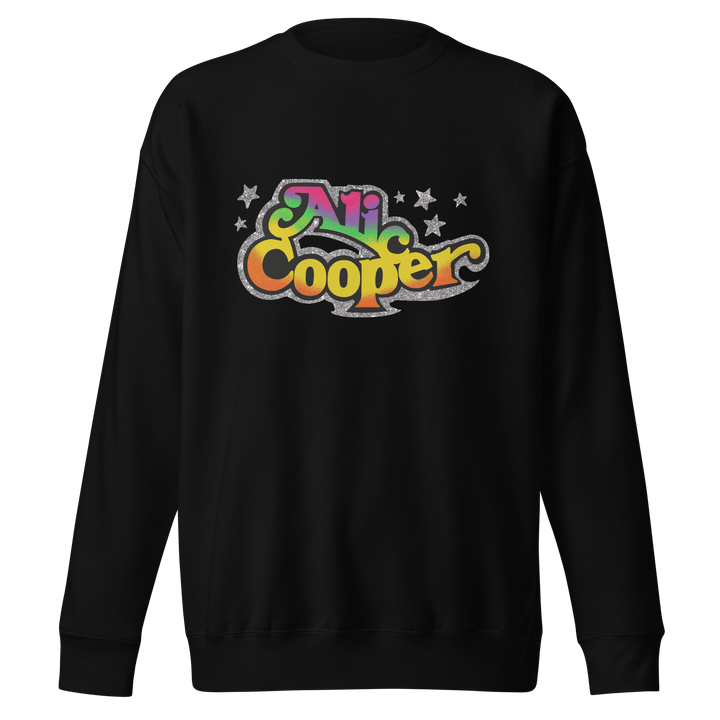 Alice Cooper - Gradient Star Sweatshirt - HYPER iCONiC.