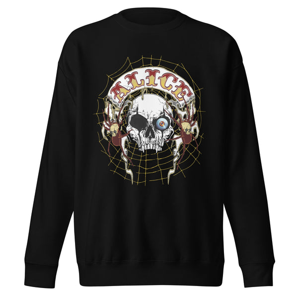 Alice Cooper One Eyed Skull Jumbo Print Sweatshirt - HYPER iCONiC.