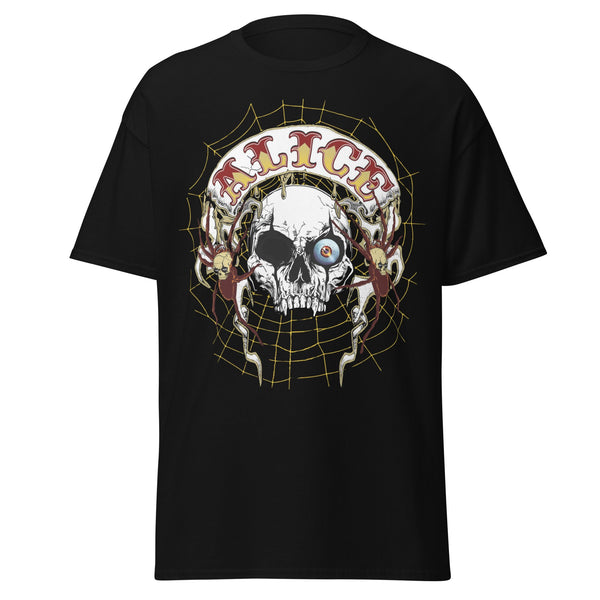 Alice Cooper One Eyed Skull Jumbo Print T-Shirt - HYPER iCONiC.