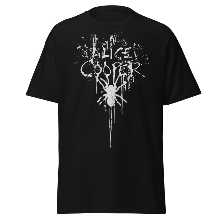 Alice Cooper Spider Drip Jumbo Print T-Shirt - HYPER iCONiC.