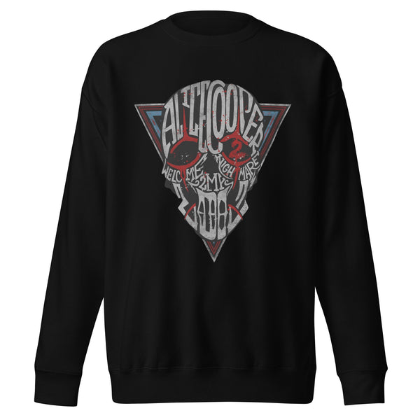 Alice Cooper Welcome 2 My Jumbo Print Sweatshirt - HYPER iCONiC.