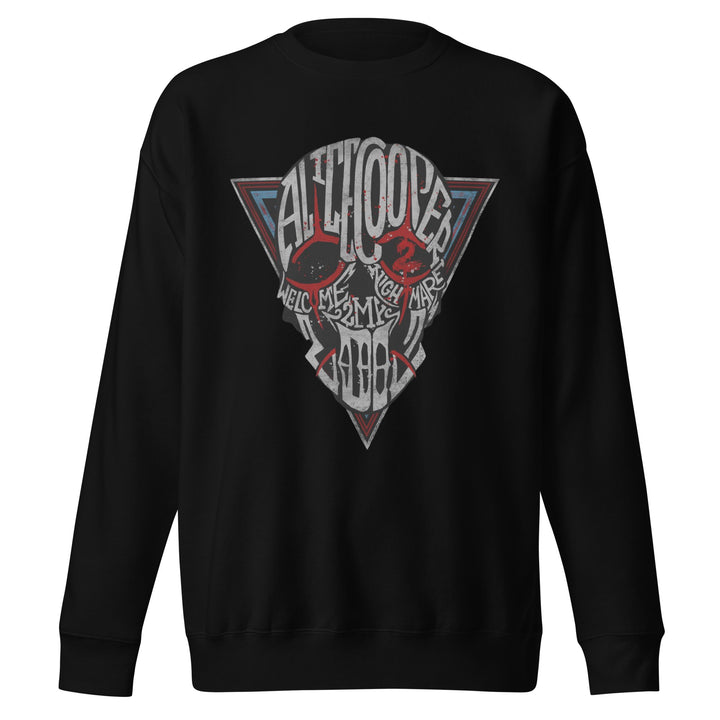 Alice Cooper Welcome 2 My Jumbo Print Sweatshirt - HYPER iCONiC.