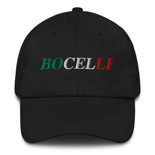 Andrea Bocelli Embroidered Hat - HYPER iCONiC.