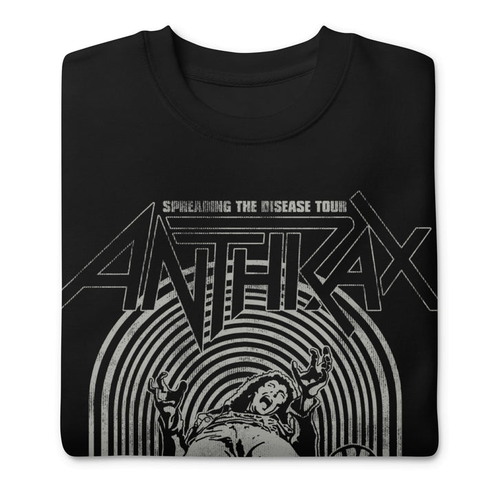 Anthrax 1986 Tour Jumbo Print Sweatshirt - HYPER iCONiC.