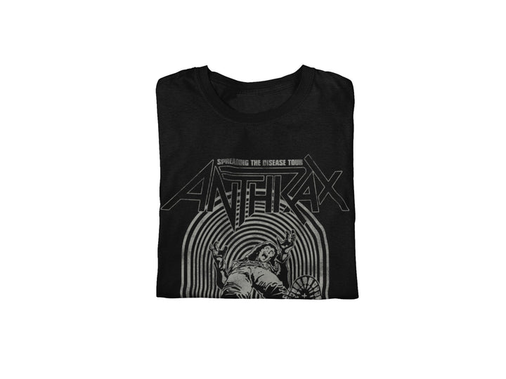 Anthrax - 1986 Tour Jumbo Print T-Shirt - HYPER iCONiC.