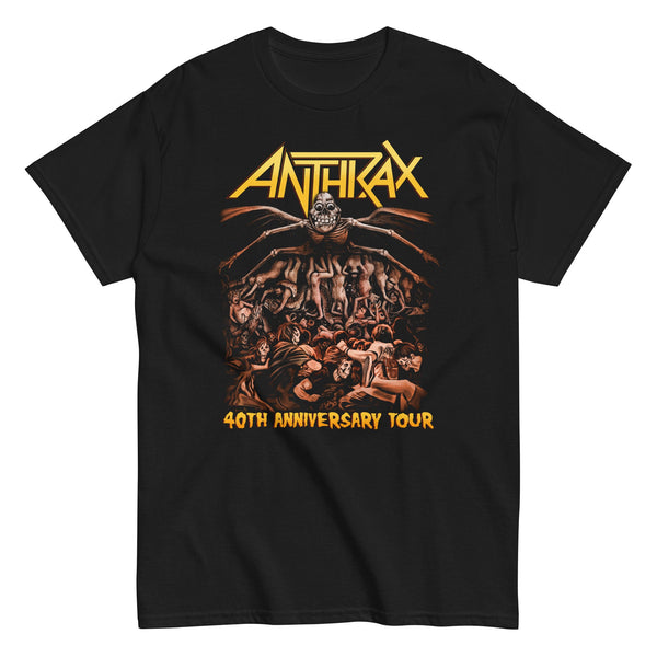 Anthrax - 40th Anniversary Tour T-Shirt - HYPER iCONiC.