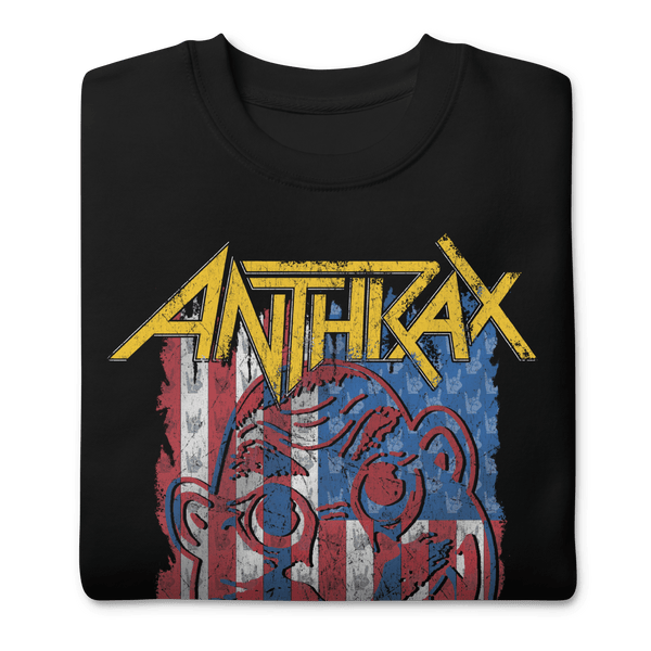 Anthrax - American Flag Sweatshirt - HYPER iCONiC.