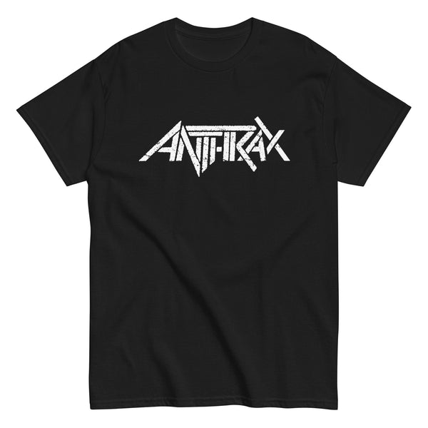 Anthrax - Classic White Logo T-Shirt - HYPER iCONiC.