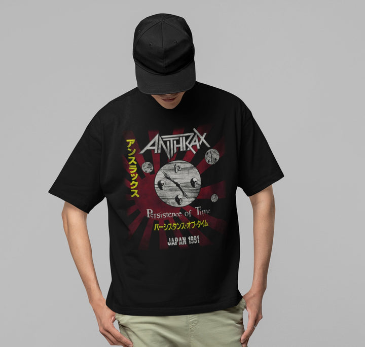 Anthrax - Japan 91 Tour Jumbo Print T-Shirt - HYPER iCONiC.