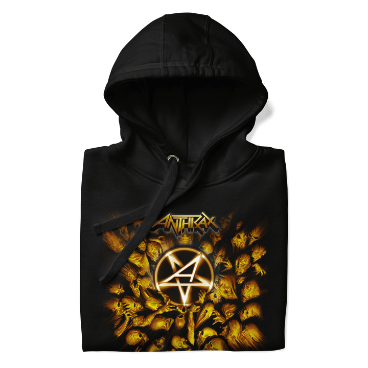 Anthrax - Pentagram Logo Hoodie - HYPER iCONiC.