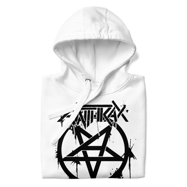 Anthrax - Pentagram Logo Hoodie - HYPER iCONiC.