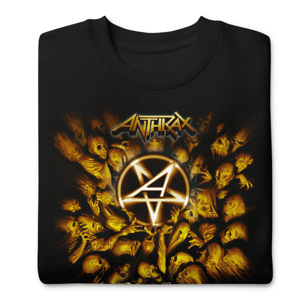 Anthrax - Pentagram Logo Sweatshirt - HYPER iCONiC.